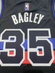 Maillot de Basket Detroit Pistons Marvin Bagley III Noir 2022-23